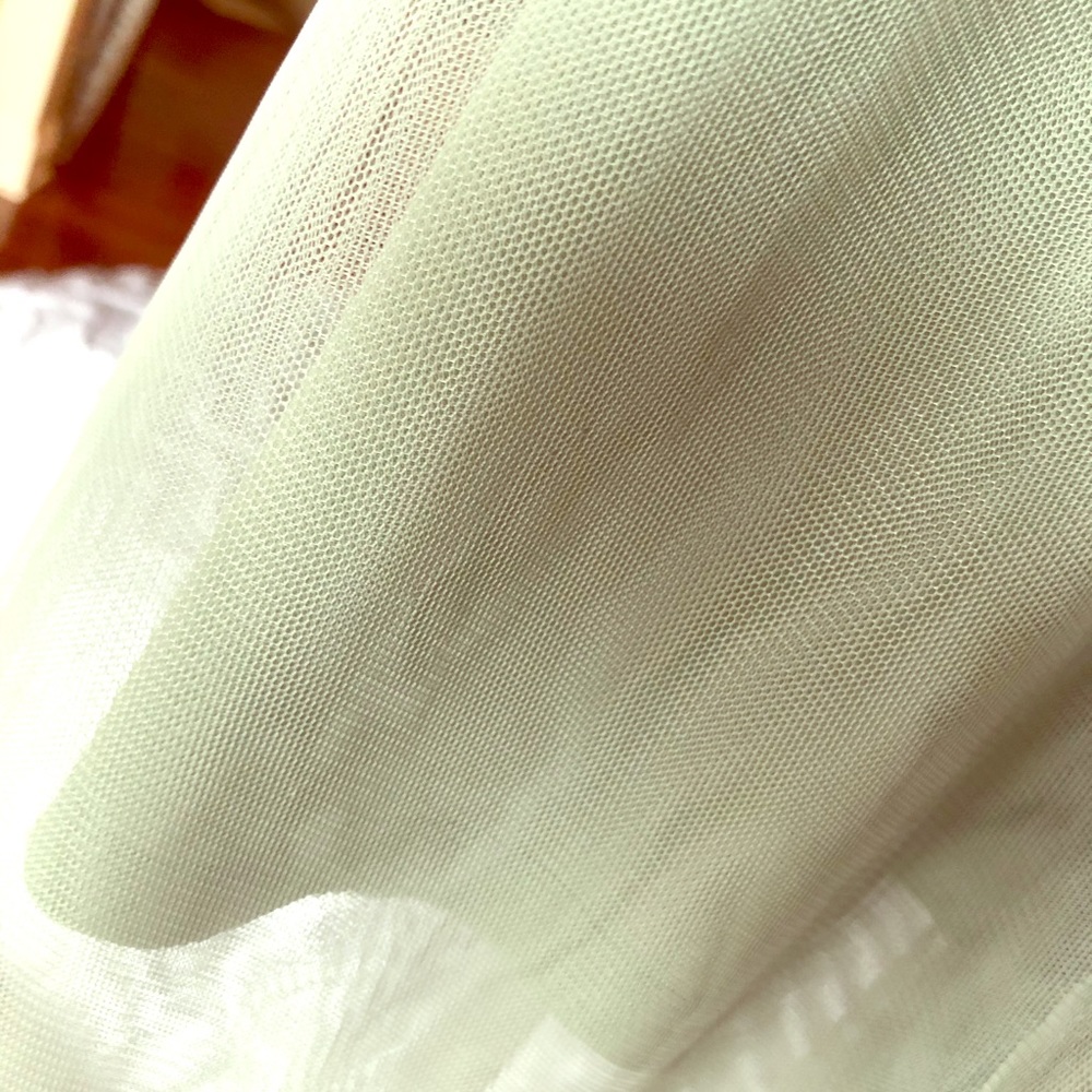 H and M tulle long skirt